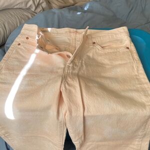 Levi’s size 29 with a button fly. NEVER WORN.